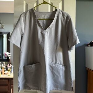 Figs Casma scrub top